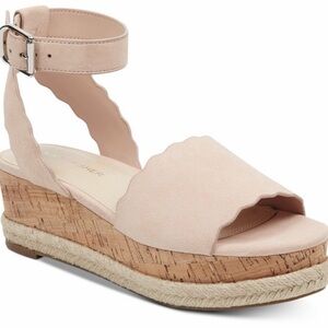 Marc Fisher suede platform sandals